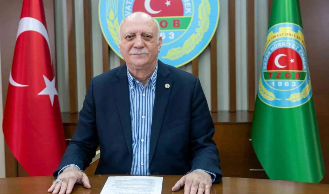 Türkiye Ziraat Odaları Birliği (TZOB) Genel Başkanı Şemsi Bayraktar, “Eylül