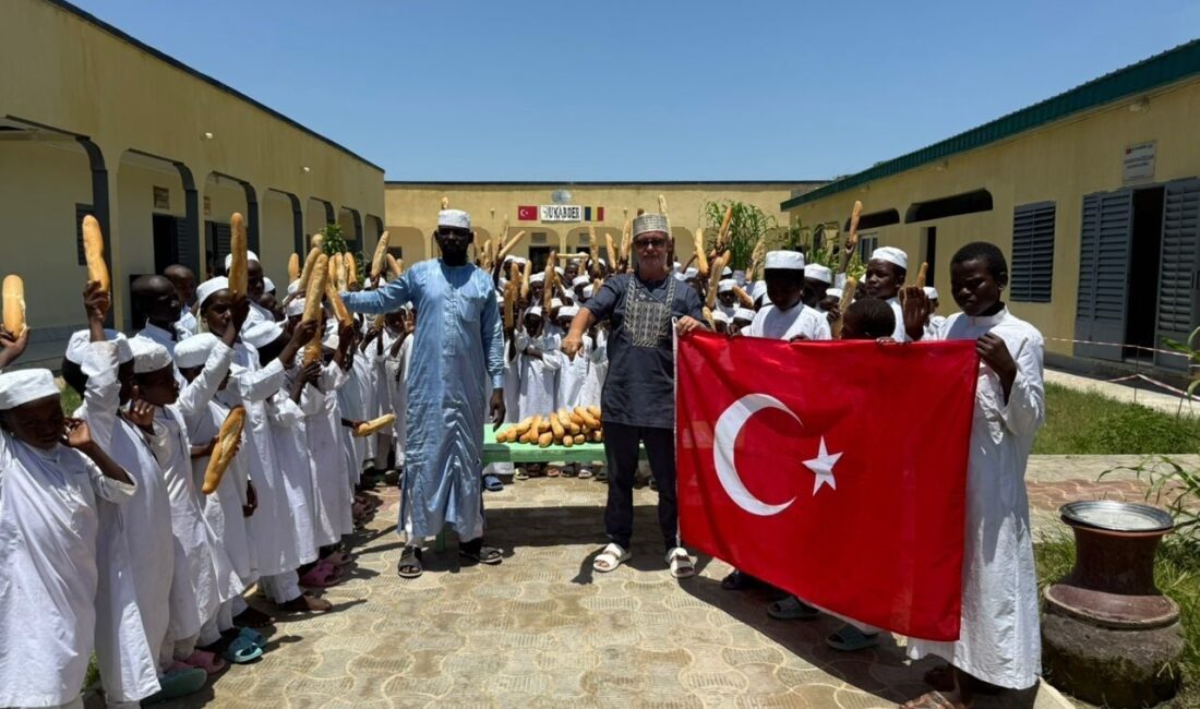 Uluslararası Kardeşlik Seferberliği Derneği (UKABDER) gönüllü ekibi Afrika ülkelerinden Çad’ın