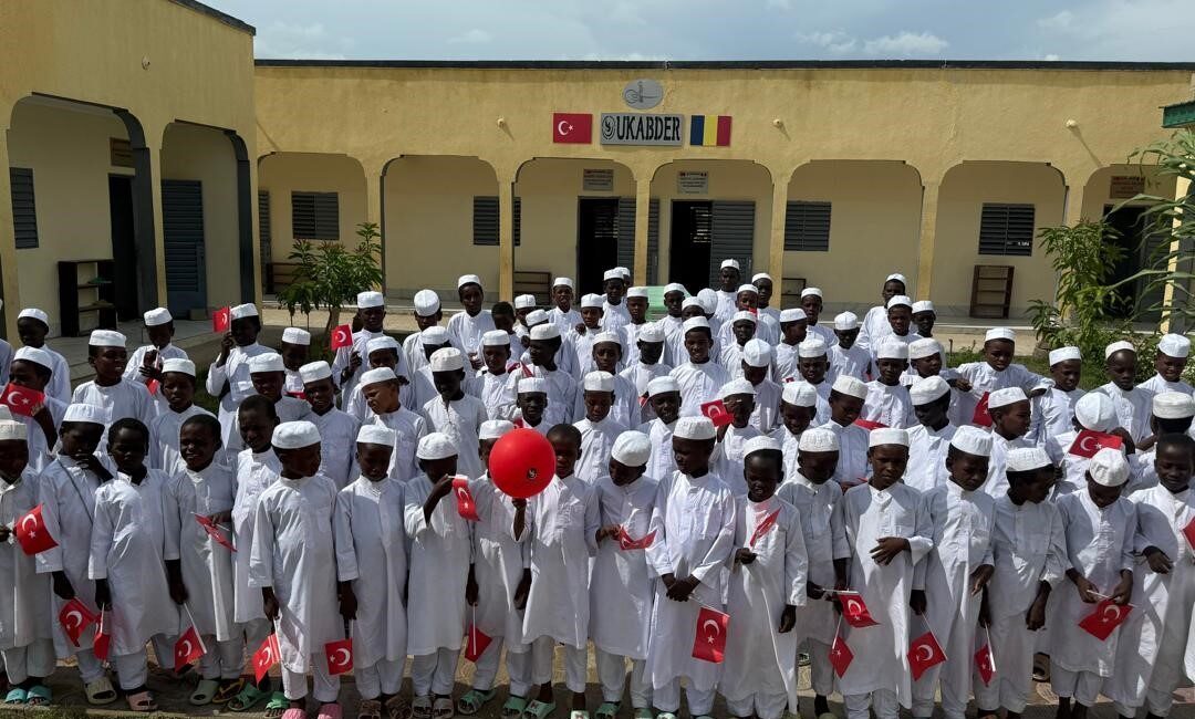 Afrika’nın kalbi Çad’da hizmet veren UKABDER Dar’ul Ferah Yetimhanesi, sadece