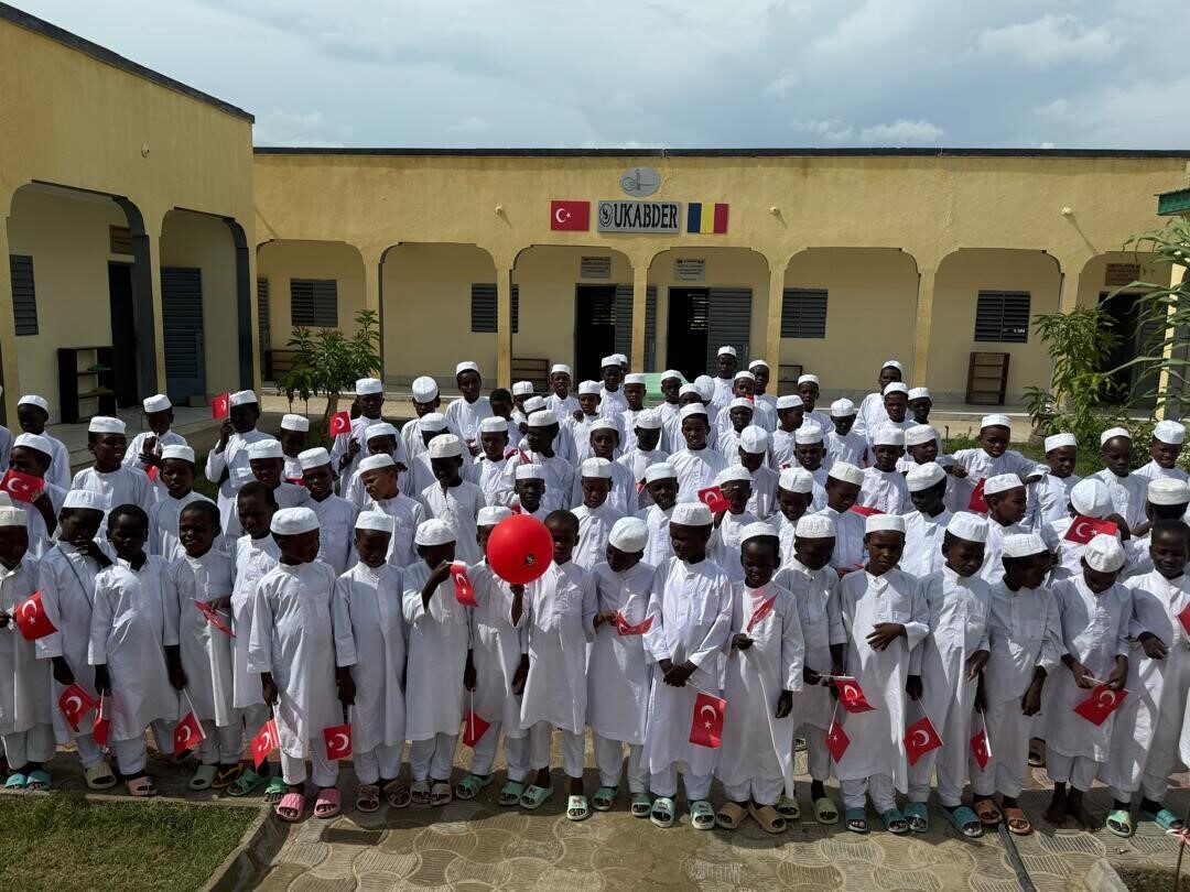 Afrika’nın kalbi Çad’da hizmet veren UKABDER Dar’ul Ferah Yetimhanesi, sadece