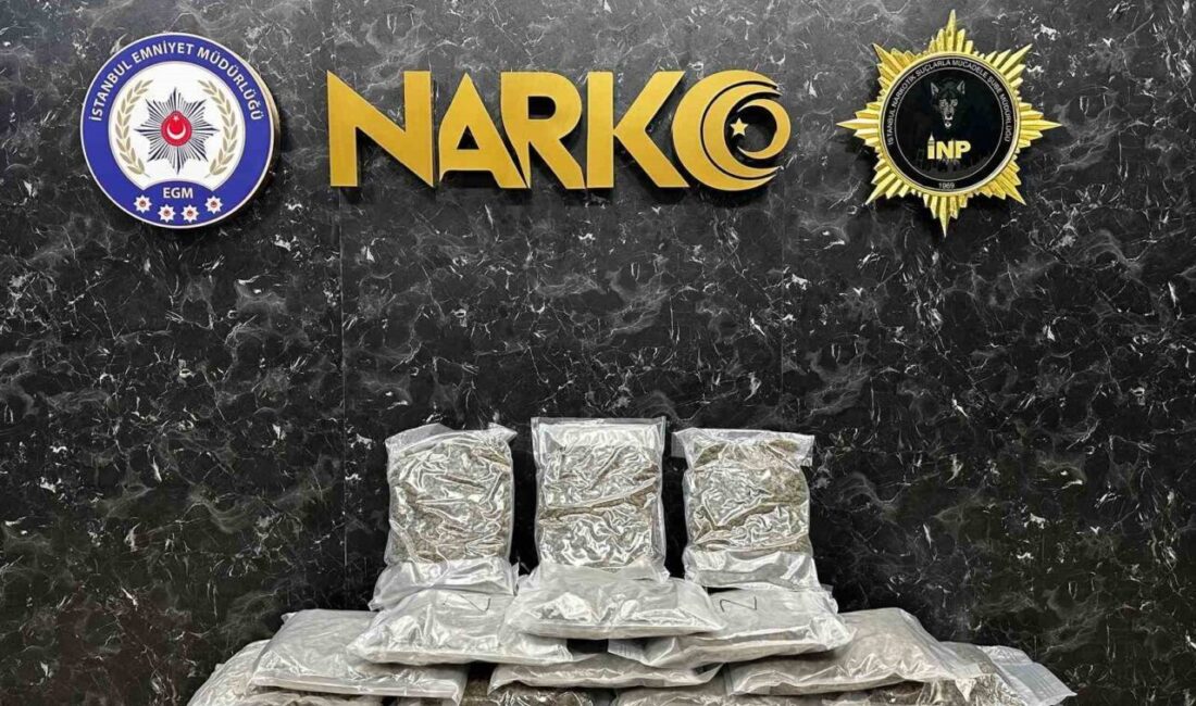 İstanbul’un Ümraniye ilçesinde uyuşturucu madde taşıdığından şüphelenilen bir araca yönelik