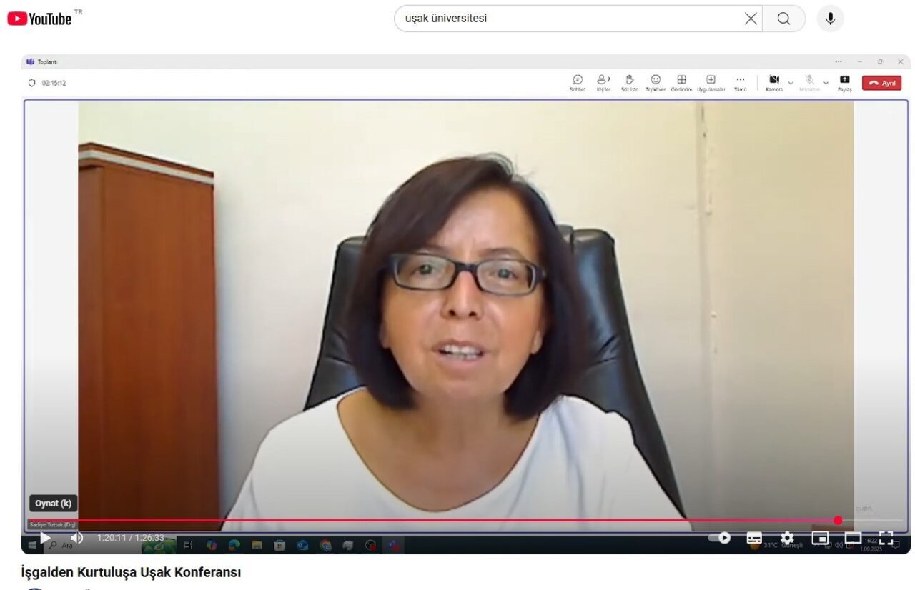 Uşak Üniversitesi, Uşak’ın Düşman İşgalinden Kurtuluşunun 103. yıl dönümü dolayısıyla