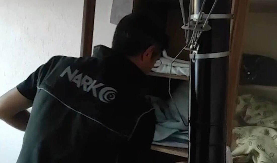 Uşak İl Emniyet Müdürlüğüne bağlı Narkotik Suçlarla Mücadele Şube Müdürlüğü