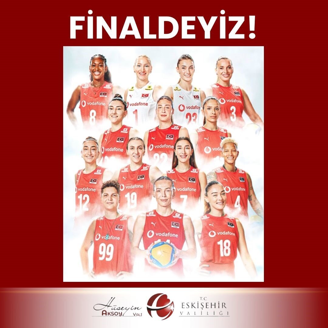 Eskişehir Valisi Hüseyin Aksoy bir mesaj yayımlayarak, Japonya’yı yenip finale