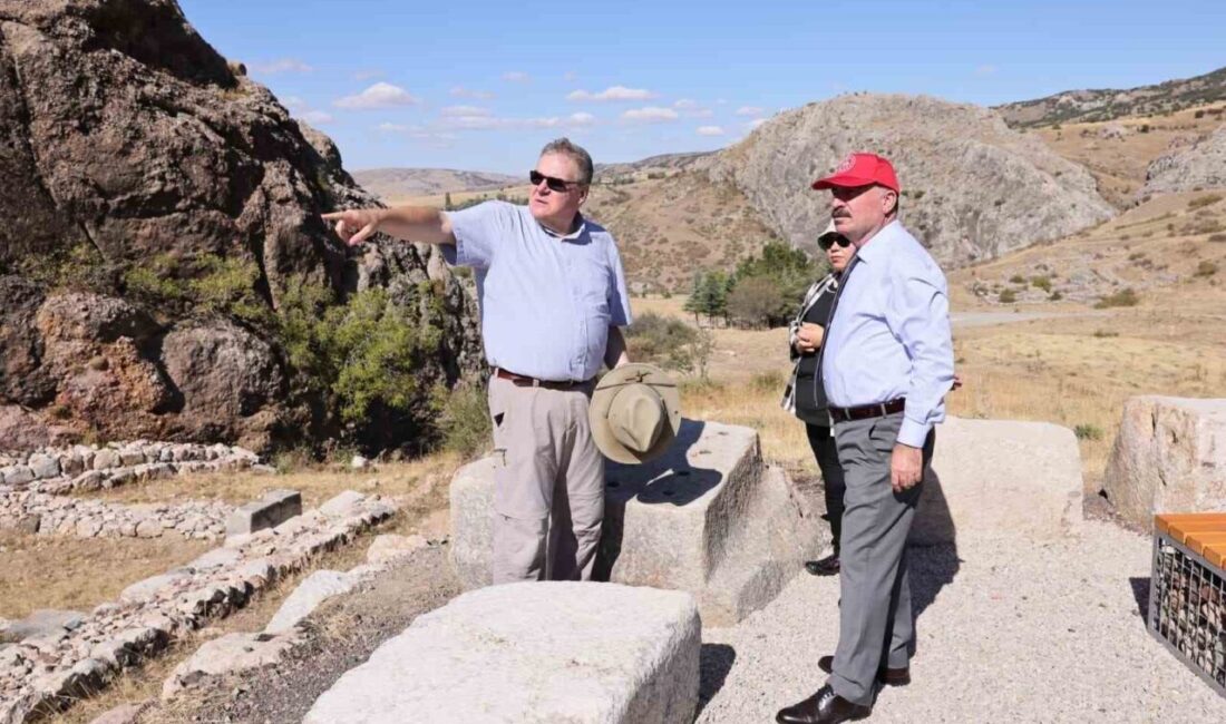 Çorum Valisi Ali Çalgan, Boğazkale ilçesindeki Hattuşa ören yerinde devam
