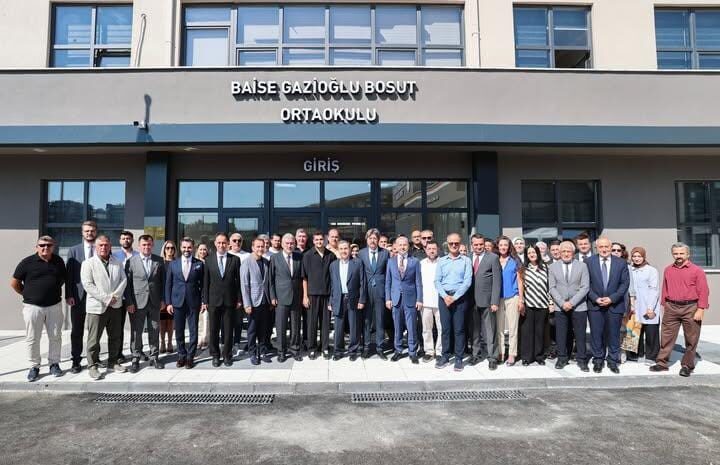 Bursa Valisi Erol Ayyıldız, inşaatı tamamlanan ve 2025-2026 eğitim-öğretim yılında