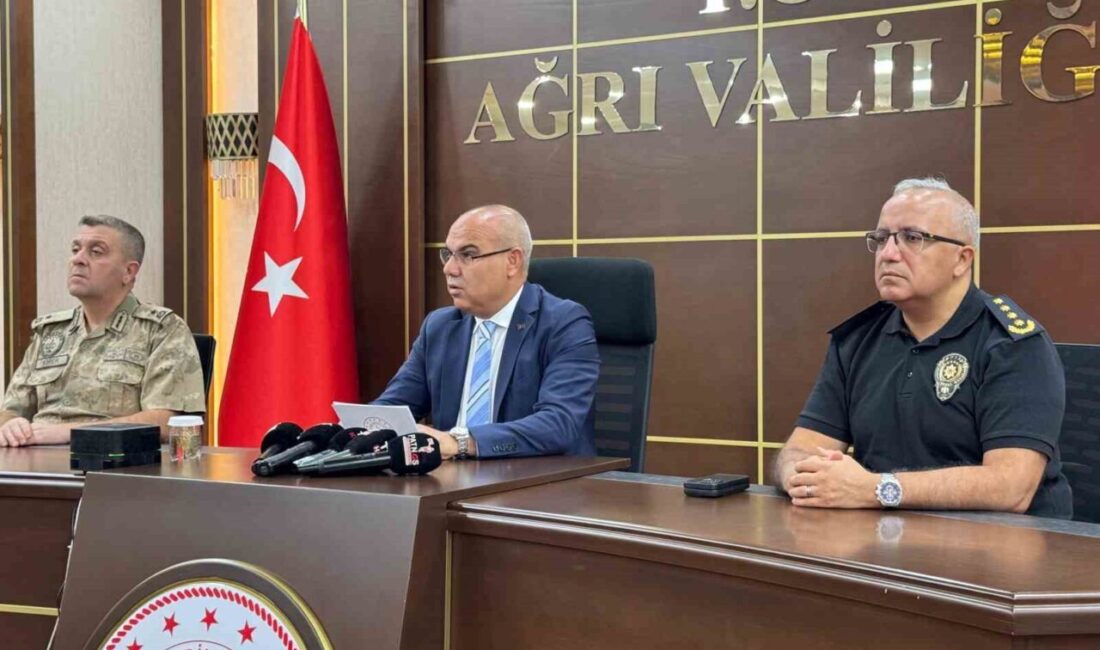 Ağrı Valiliği’nde düzenlenen Asayiş ve Güvenlik Toplantısı’nda Temmuz-Ağustos aylarına ait