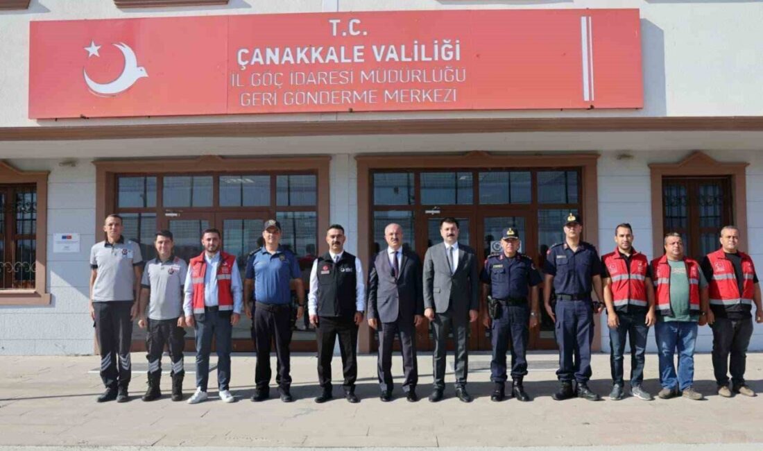 Çanakkale Valisi Doç. Dr. Ömer Toraman, Göç İdaresi Müdürlüğü Düzensiz