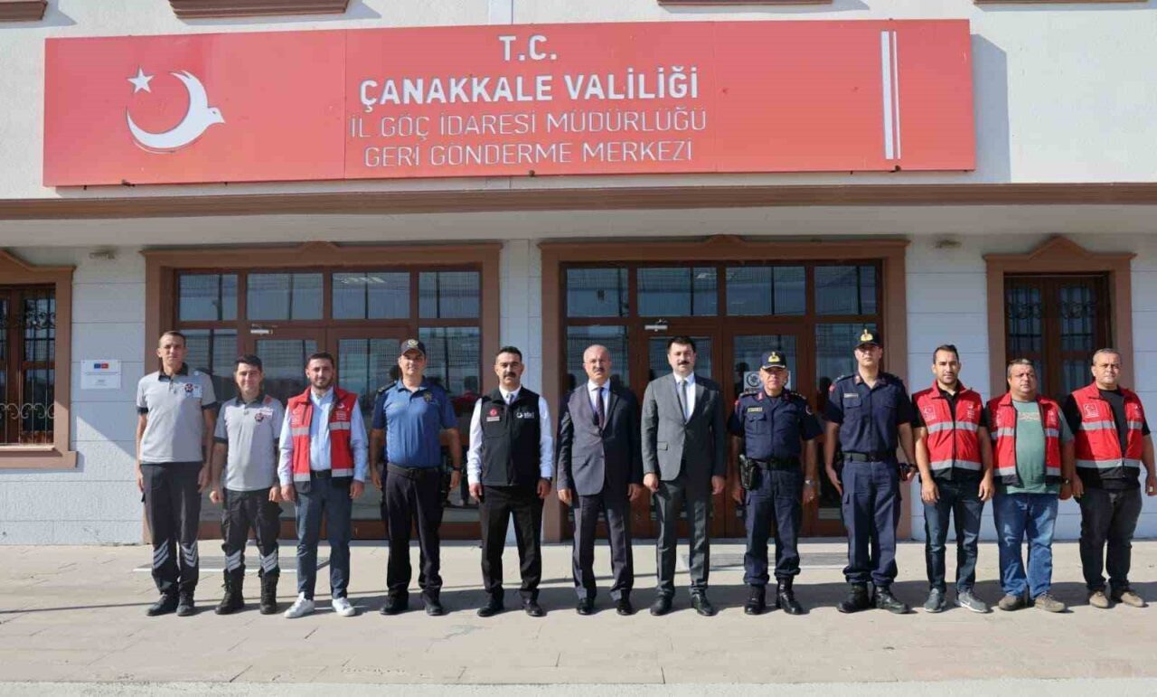Çanakkale Valisi Doç. Dr. Ömer Toraman, Göç İdaresi Müdürlüğü Düzensiz