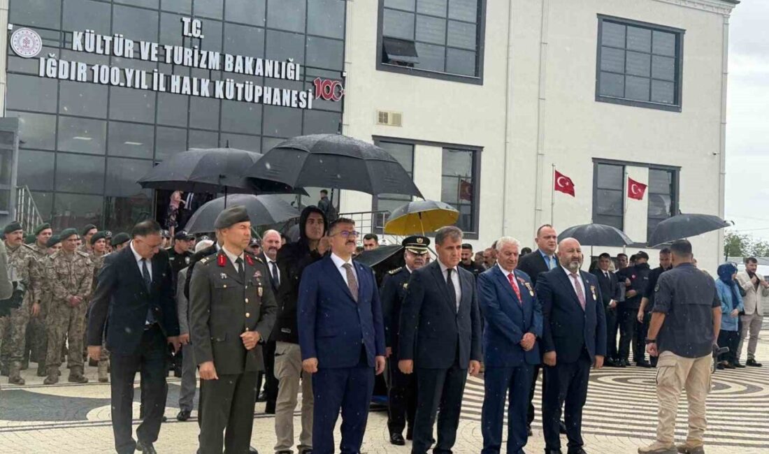 Iğdır’da 19 Eylül Gaziler Günü dolayısıyla 100. Yıl Halk Kütüphanesi