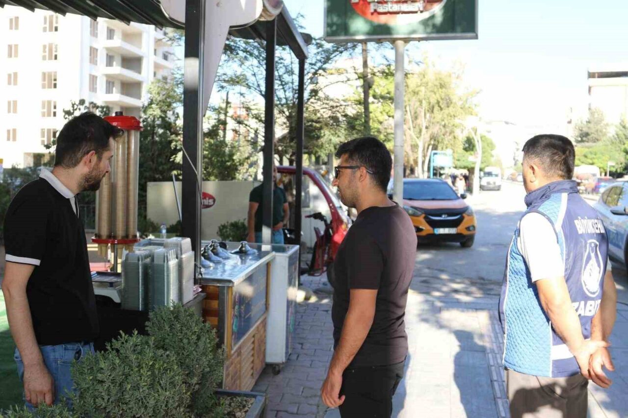 Van Büyükşehir Belediyesi, kent merkezinde kaldırımları, engelli ve araç yollarını