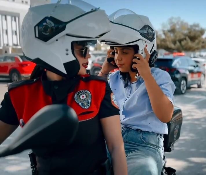 Van Emniyet Müdürlüğü, ileride yunus polisi olma hayali kuran ve