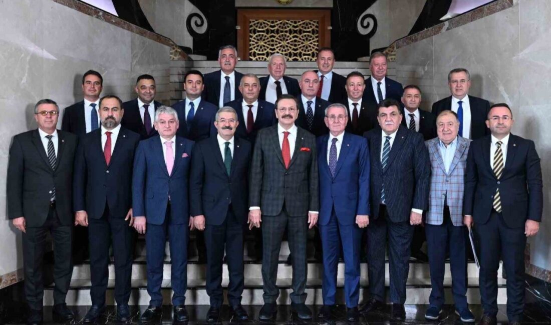 TOBB TSO Konsey Toplantısı, Ankara’da bulunan Türkiye Odalar ve Borsalar
