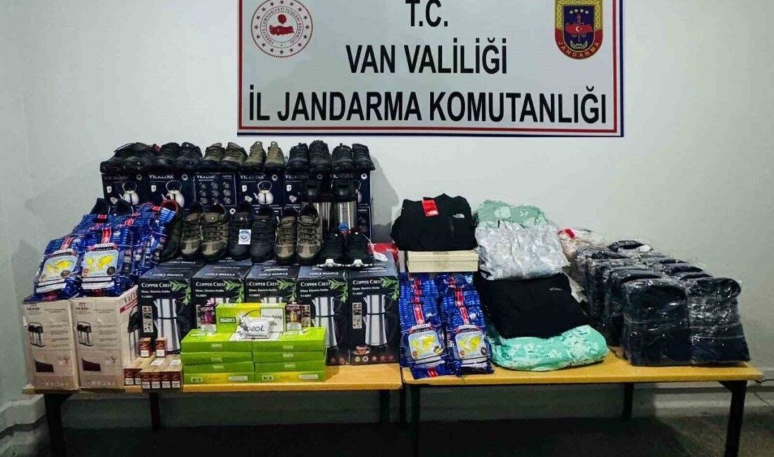 Van İl Jandarma Komutanlığı ekiplerince düzenlenen operasyonda piyasa değeri 1