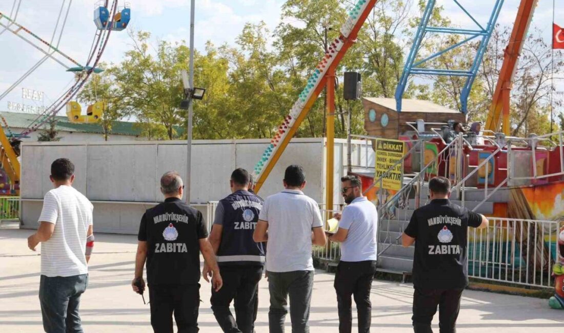 Van Büyükşehir Belediyesi, vatandaşların güvenliğini önceleyen çalışmaları kapsamında İpekyolu ve