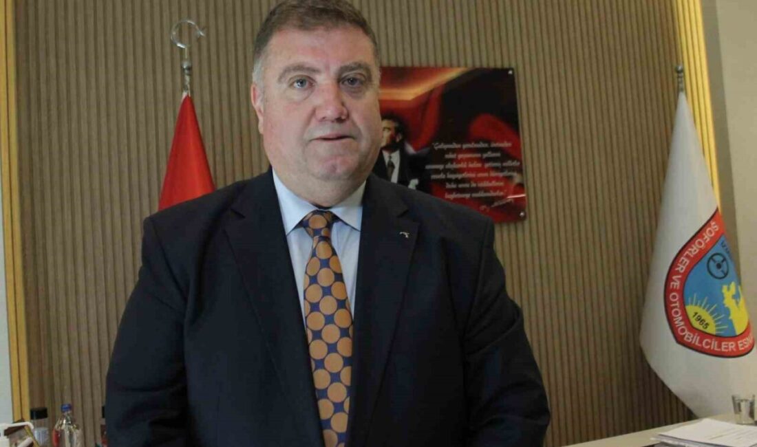 İzmir Şoförler ve Otomobilciler Esnaf Odası Başkanı Erkan Özkan, Cumhurbaşkanlığı