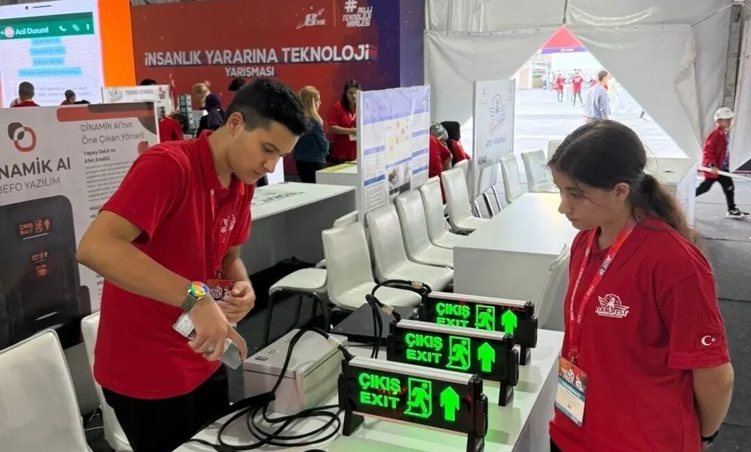 Samsun Vezirköprü Hatice Kemal Kayalıoğlu Fen Lisesi öğrencisi Fatih Altun,
