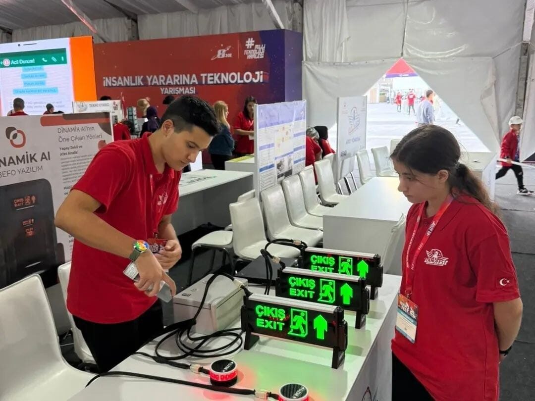 Samsun Vezirköprü Hatice Kemal Kayalıoğlu Fen Lisesi öğrencisi Fatih Altun,