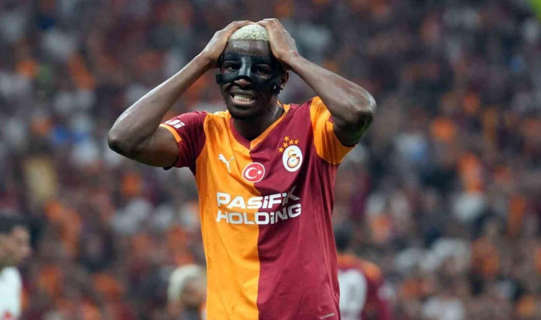 Galatasaray, Victor Osimhen’in yapılan tetkiklerde ayak bileği bağlarında orta düzeyde