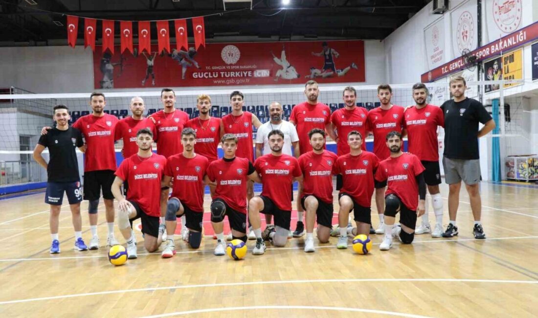 Türkiye Voleybol Federasyonu 1. Lig’inde mücadele eden Düzce Belediyesi Spor