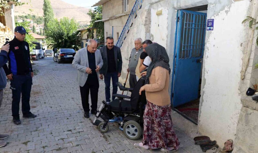 Yahyalı Belediyesi, sosyal sorumluluk projeleri kapsamında engelli bireylerin yaşamını kolaylaştırmaya