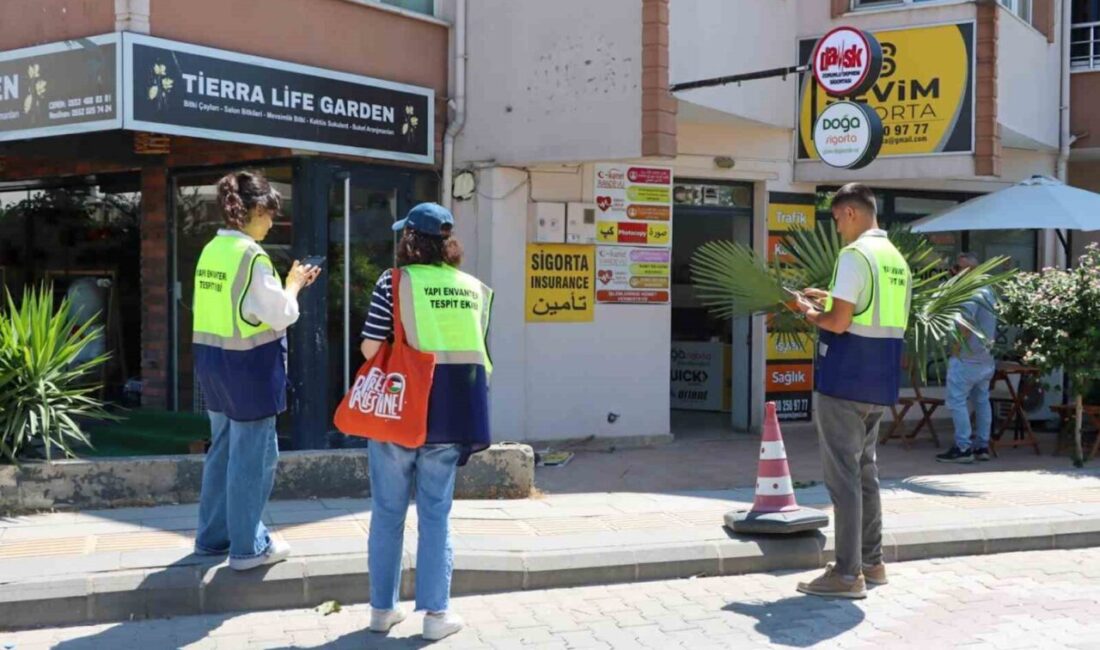 Yalova’da bina envanteri ile yapısal hasar görebilirlik risklerini belirleme çalışmalarına