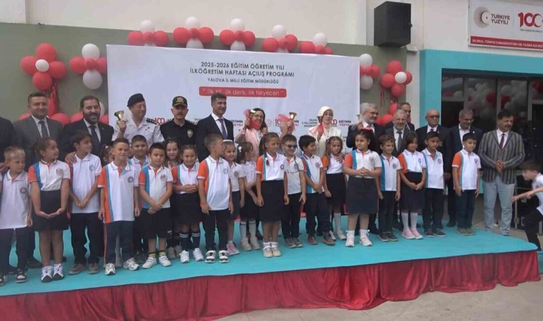 Yalova’da 2025-2026 eğitim ve öğretim yılının ilk ders zili 3