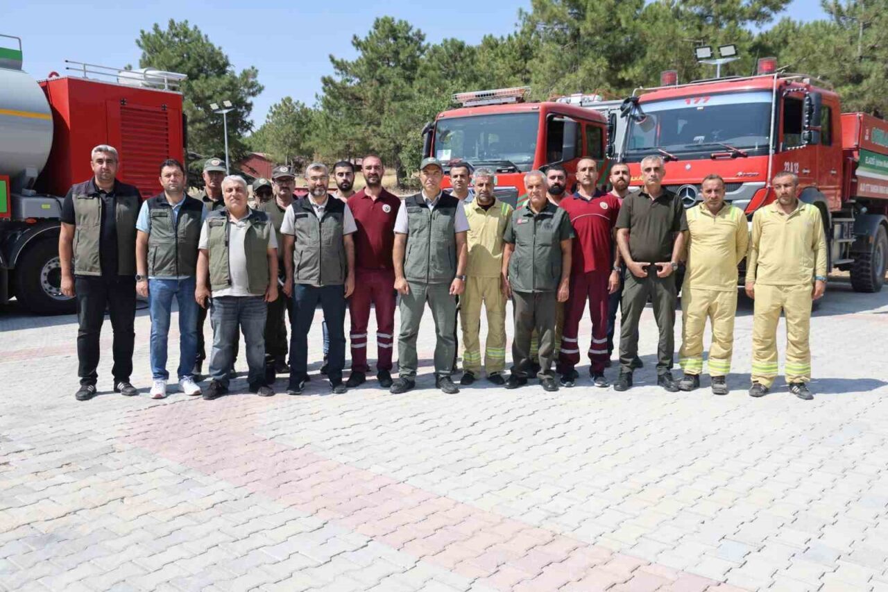 Elazığ Orman Bölge Müdürlüğü bünyesinde bulunan 8 ilde geçen sene