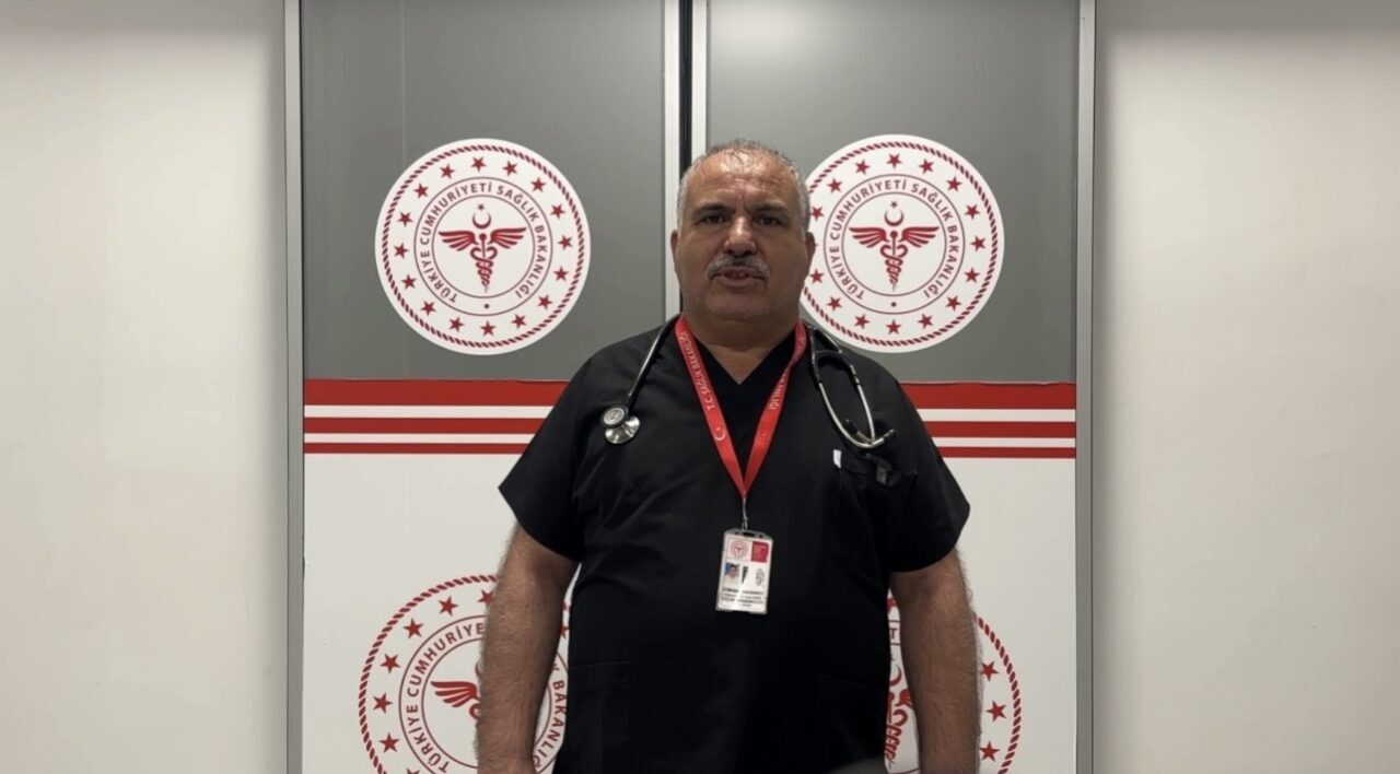 Osmaniye’de yaşlı adamın yemek yerken akciğerine kaçan 1 buçuk santimetrelik