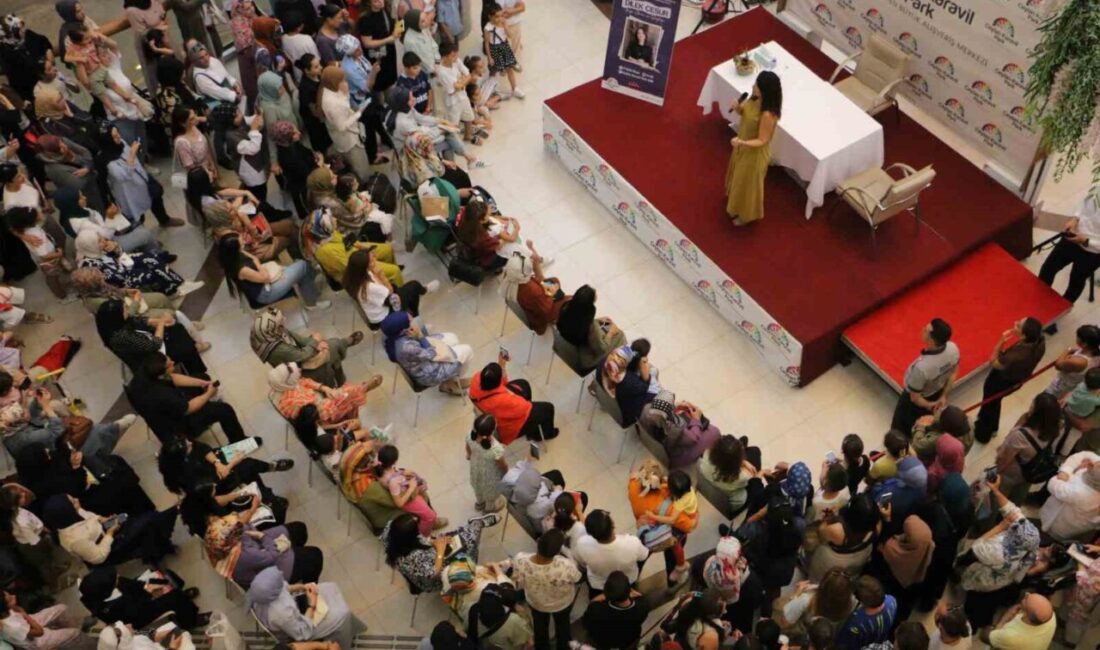 Yazar Dilek Cesur, Ceylan Karavil Park AVM’de imza günü ve