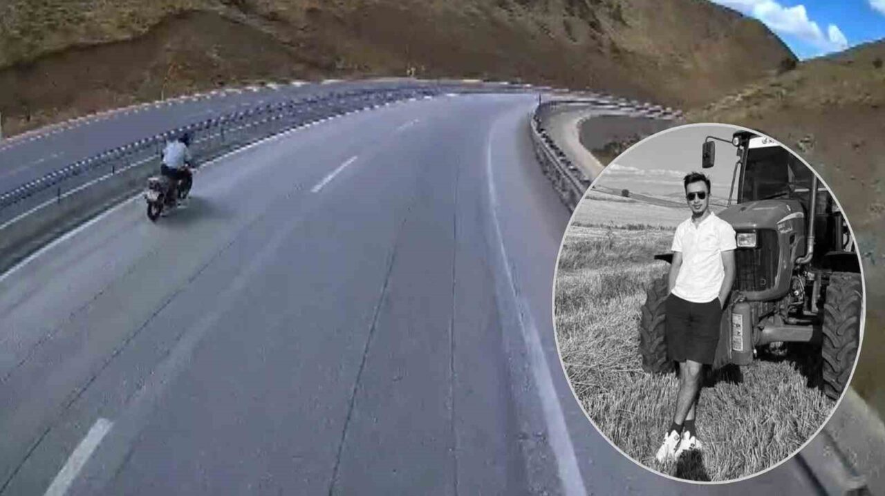 Erzincan’dan yeni aldığı sıfır motosikletle Sivas’ın Akıncılar ilçesine yolculuk eden
