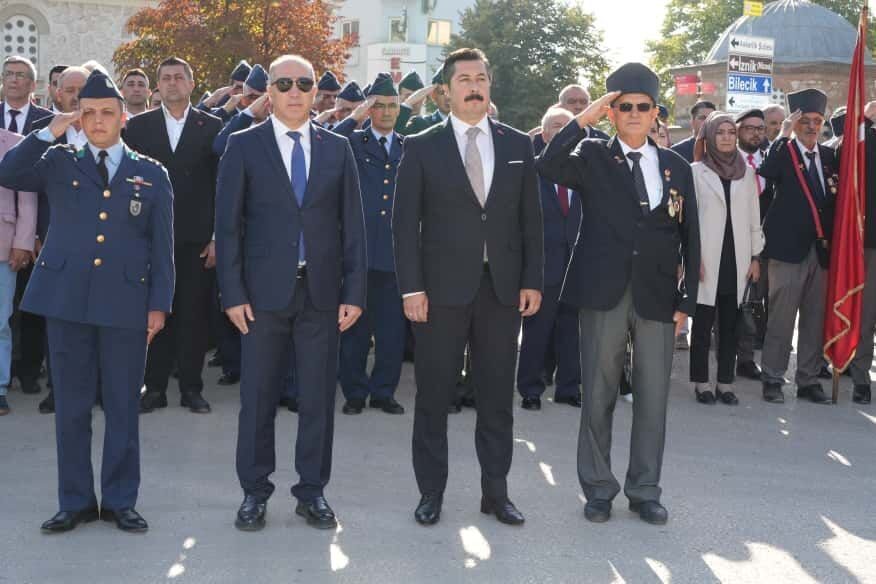 Yenişehir’de 19 Eylül Gaziler Günü, düzenlenen tören ve etkinliklerle kutlandı.