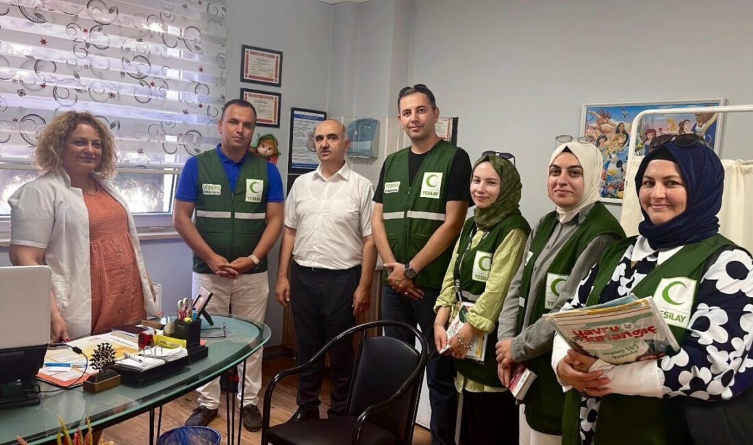 Yeşilay Amasya Şubesi Başkanı Selim Türkmen, “Toplum sağlığını korumaya katkı