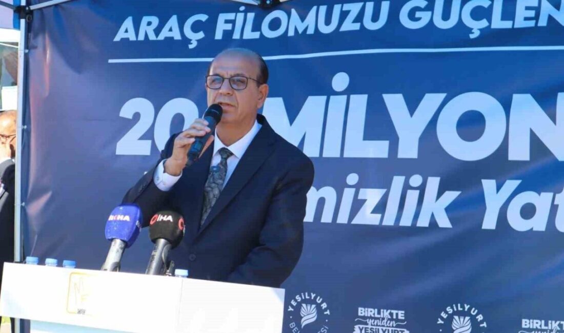 Yeşilyurt Belediyesi, temizlik araç filosuna 18 adet çöp kamyonu, 2