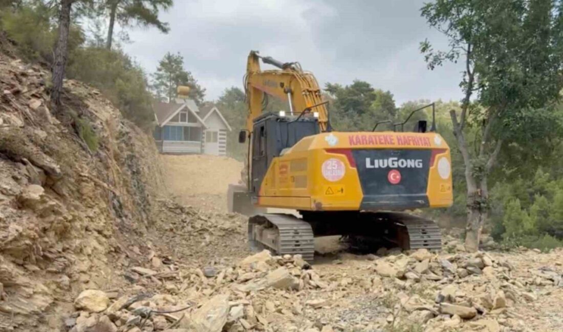 Antalya’nın Gazipaşa ilçesinde orman sınırına yapıldığı gerekçesiyle yıkım kararı verilen