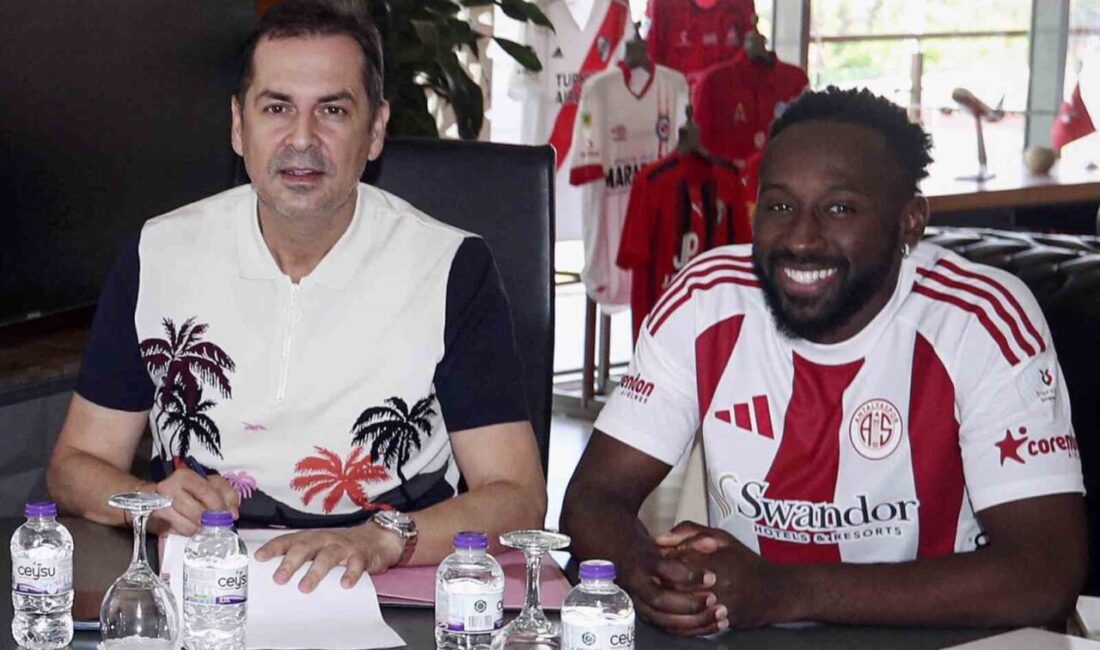 Antalyaspor, Fildişi Sahilli golcü Yohan Boli ile 2 yıllık sözleşme