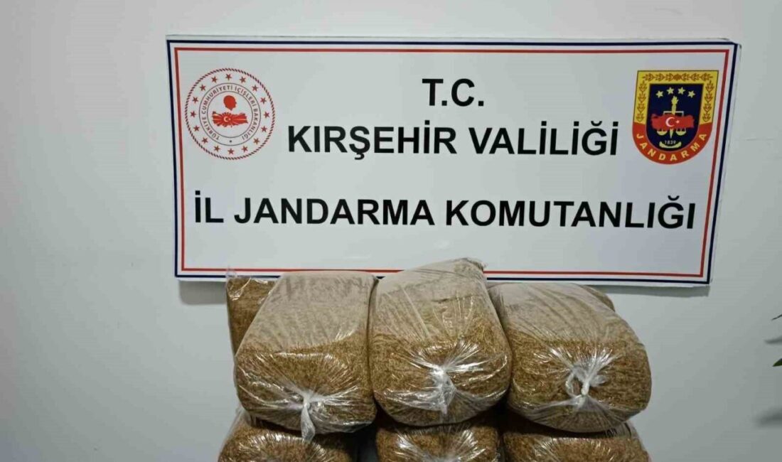 KIRŞEHİR(İHA)– Kırşehir’de jandarma ekiplerinin düzenlediği operasyonda bir yolcu otobüsünde 42