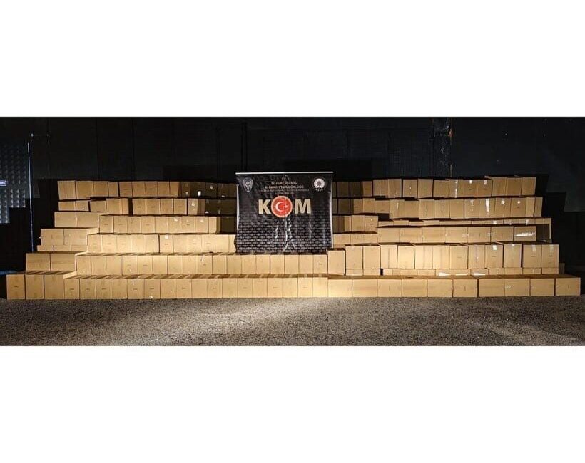 Yozgat’ın Sorgun ilçesinde rekor sayıda makaron ele geçirildi. Yozgat Emniyet