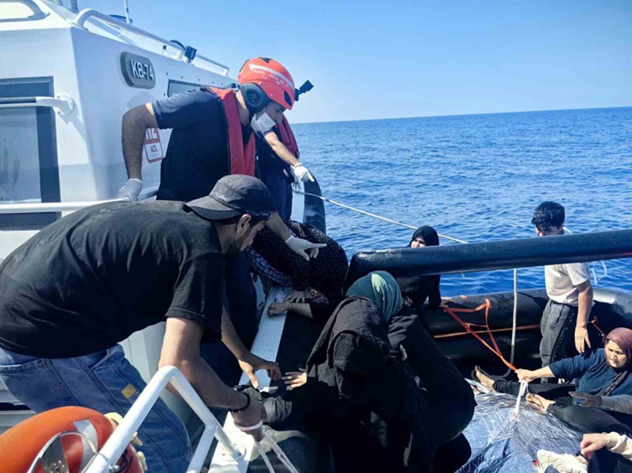 Muğla’nın Seydikemer ilçesi açıklarında Yunanistan sahil güvenlik unsurları tarafından Türk