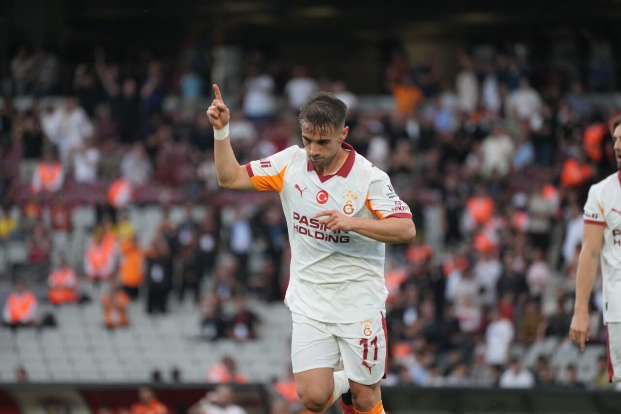 Galatasaraylı futbolcu Yunus Akgün, Eyüpspor maçıyla birlikte bu sezonki ilk