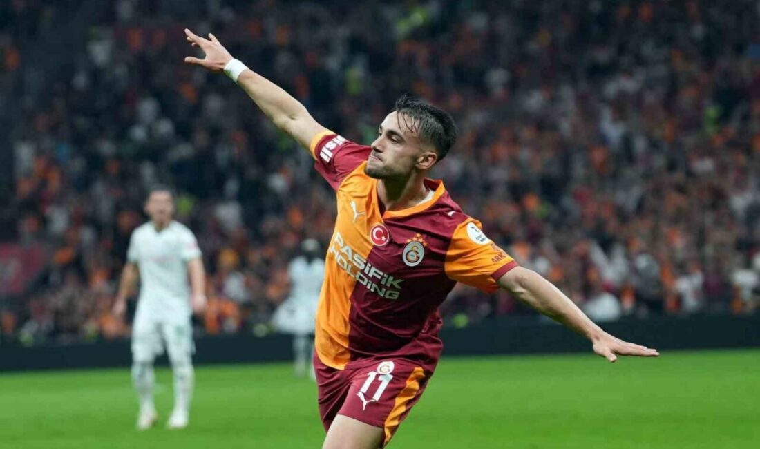 Galatasaraylı futbolcu Yunus Akgün, Konyaspor maçıyla bu sezonki 3. gol