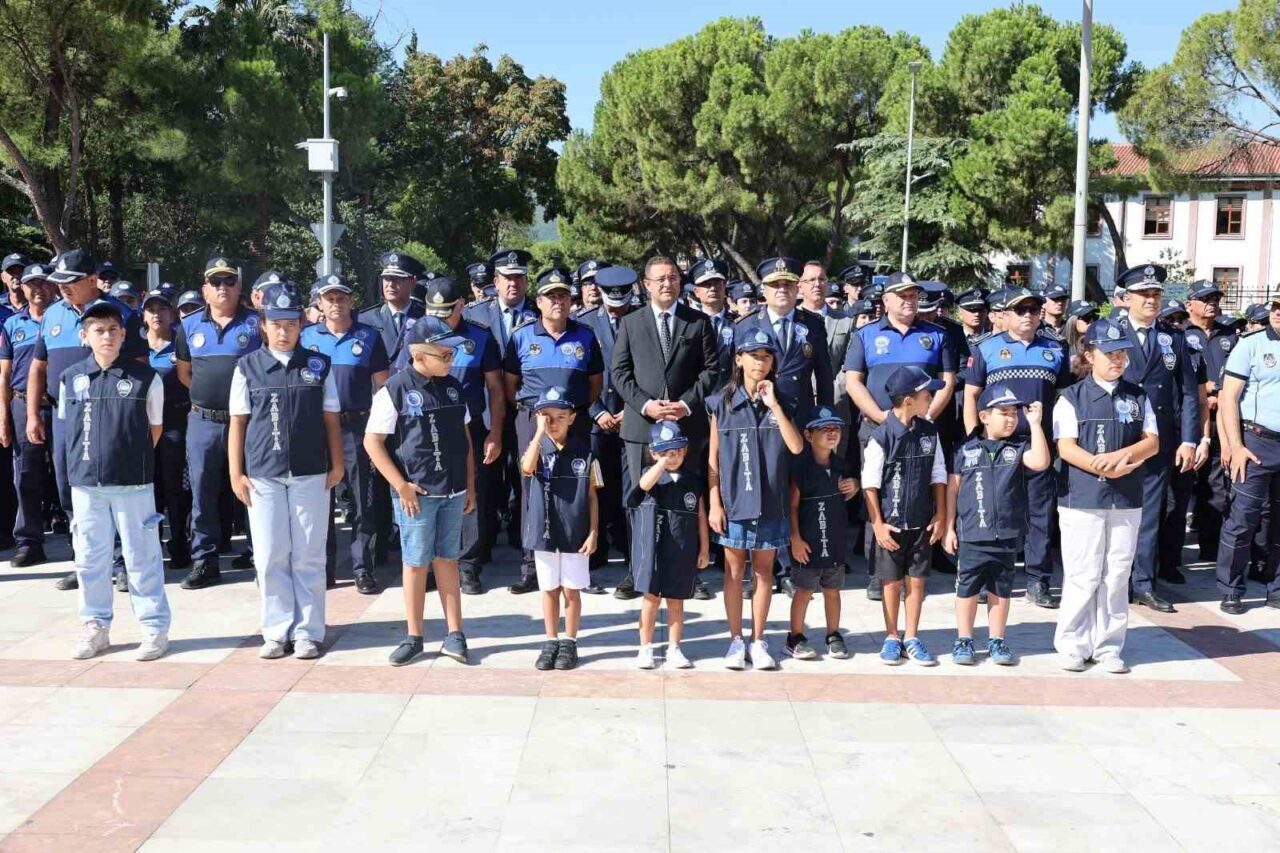 Muğla’nın 13 ilçesinden zabıta ekipleri, Zabıta Teşkilatının 199. kuruluş yıl