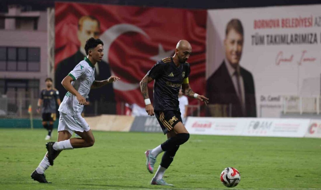 Ziraat Türkiye Kupası 2. Tur maçında Aliağa FK, deplasmanda Bornova