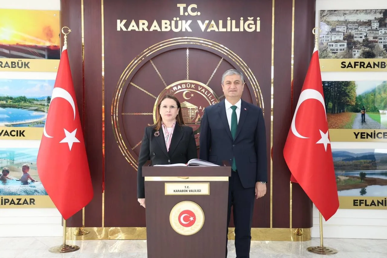 Zonguldak Valisi Osman Hacıbektaşoğlu ve Bartın Valisi Dr. Nurtaç Arslan,