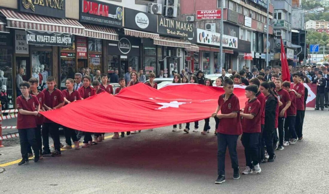 Zonguldak’ta Gaziler Günü kutlama töreni düzenlendi. Gazipaşa Caddesi’nde 19 Eylül