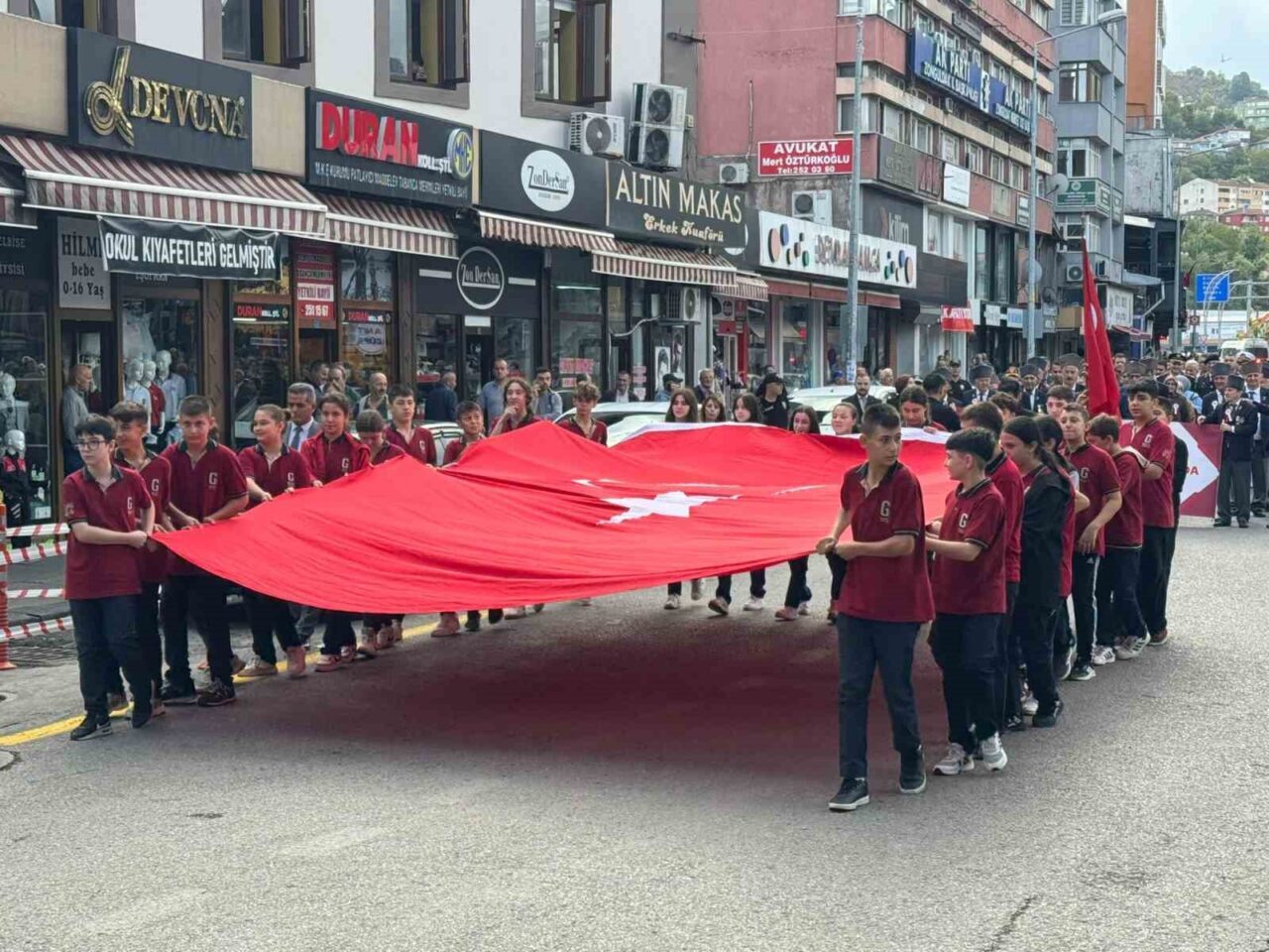 Zonguldak’ta Gaziler Günü kutlama töreni düzenlendi. Gazipaşa Caddesi’nde 19 Eylül