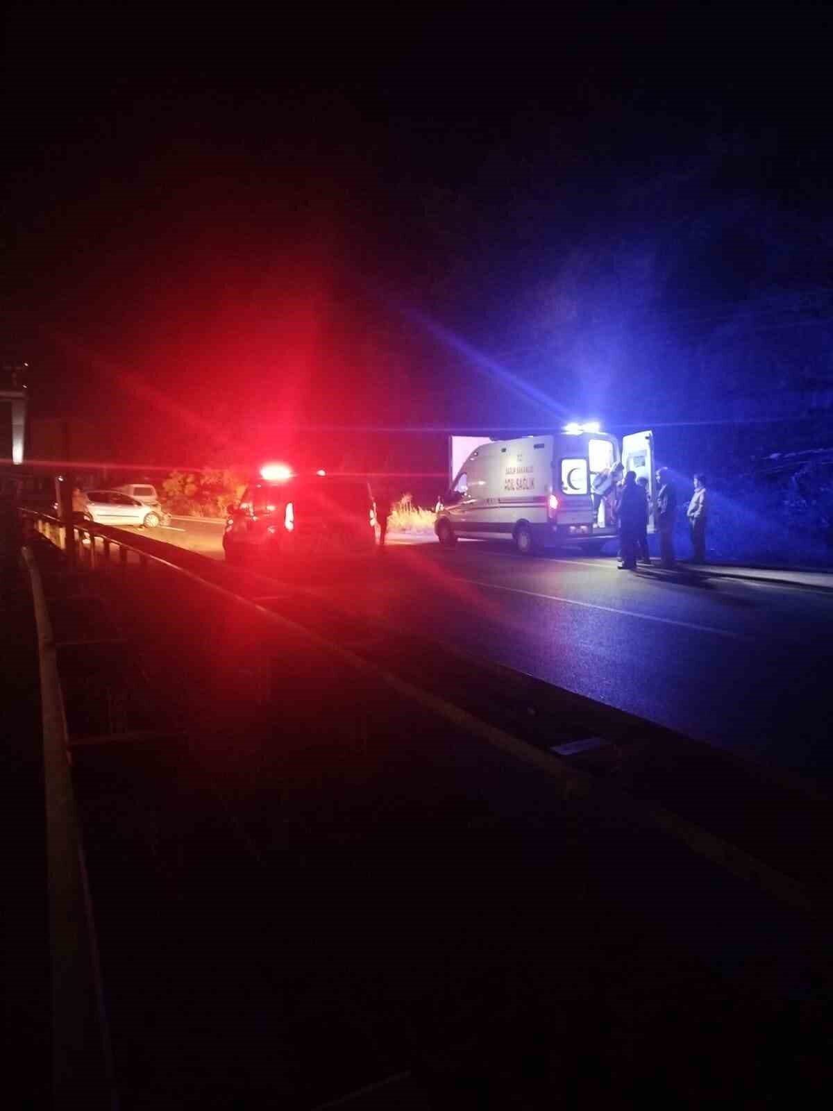 Zonguldak’ın Ereğli ilçesinde iki otomobilin çarpıştığı kazada 2 kişi yaralandı.