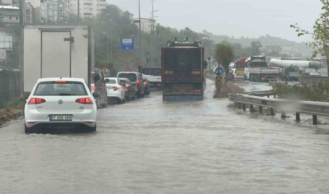 Meteoroloji Genel Müdürlüğü’nün günler öncesinden yaptığı uyarıların ardından Zonguldak ve