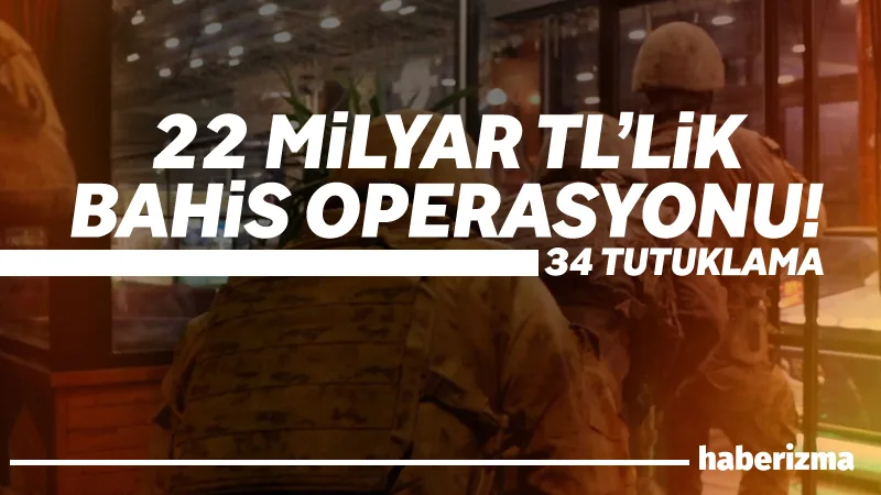 Mersin merkezli 6 ilde gerçekleştirilen yasadışı bahis operasyonunda 9 ayda