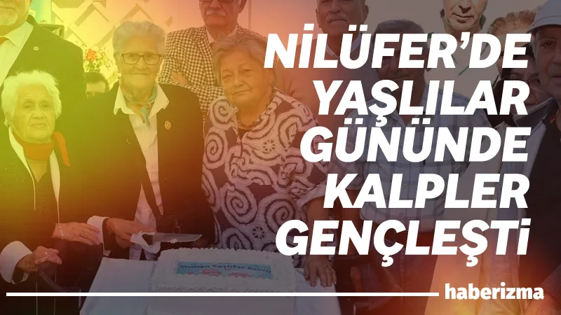Nilüfer Belediyesi’nin düzenlediği etkinlikte huzurevi sakinleri, müzik ve dans eşliğinde